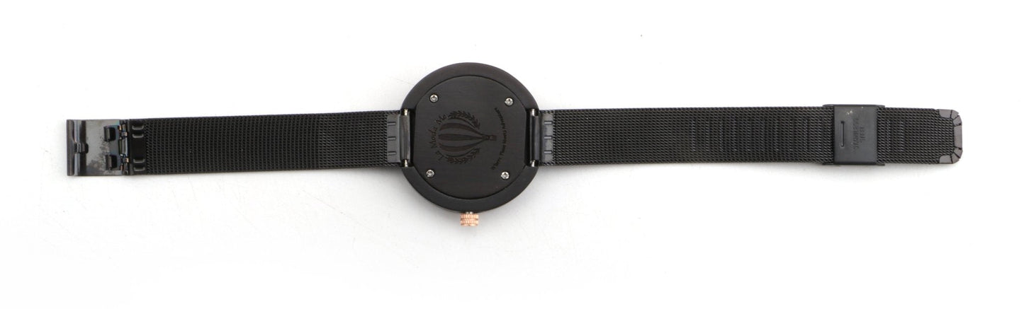 Watch Lumin Ron Black - Eco-Friendly Minimalist Elegant Timepiece-4