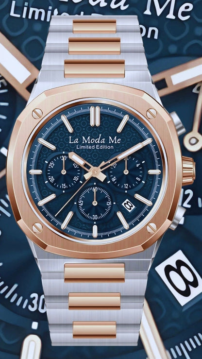 King Harald's Blue Jewel AG6 Watch - Premium Luxury Timepiece-4