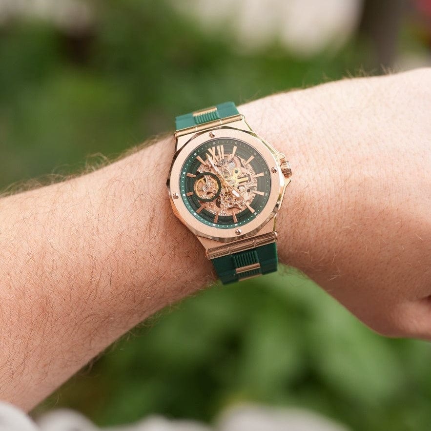 Stetind Emerald Watch - Anvil of the Gods Luxury Timepiece-2