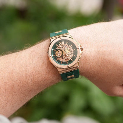 Stetind Emerald Watch - Anvil of the Gods Luxury Timepiece-2
