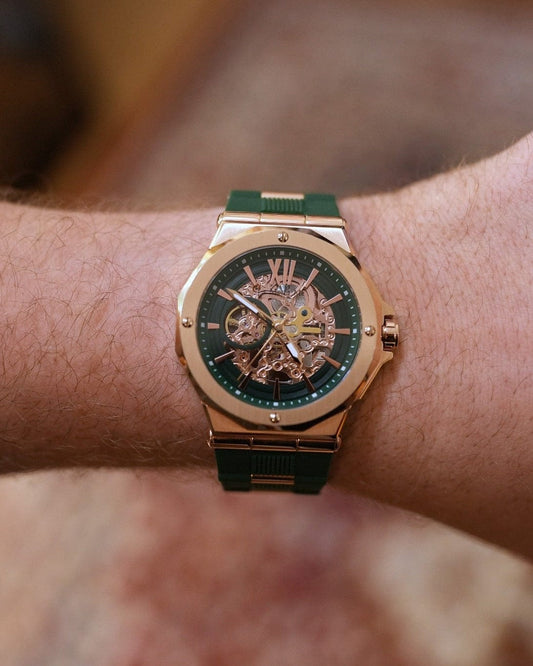 Stetind Emerald Watch - Anvil of the Gods Luxury Timepiece-1