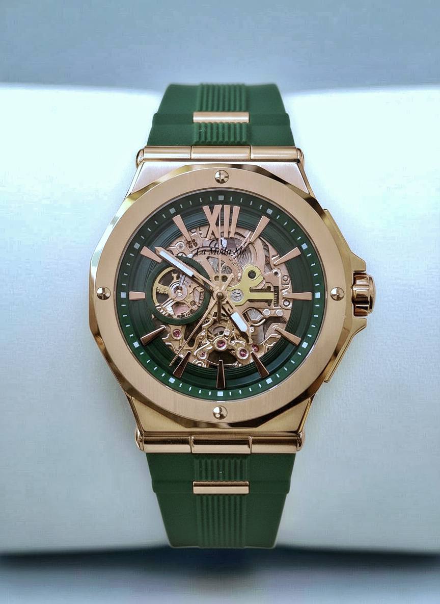 Stetind Emerald Watch - Anvil of the Gods Luxury Timepiece-0