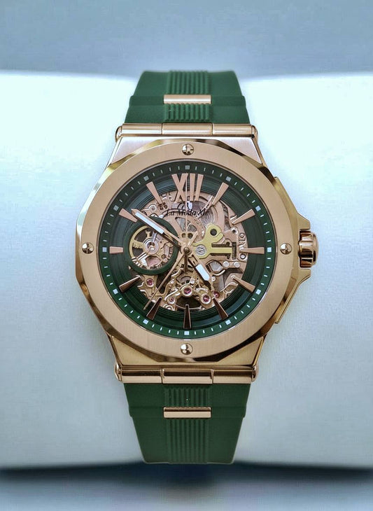 Stetind Emerald Watch - Anvil of the Gods Luxury Timepiece-0