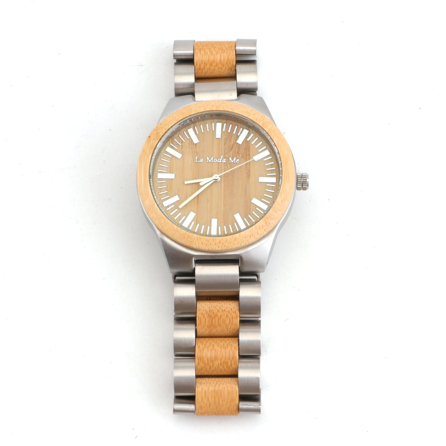 Watch Ember - Eco-Friendly Gold Oak Wooden Timepiece-3