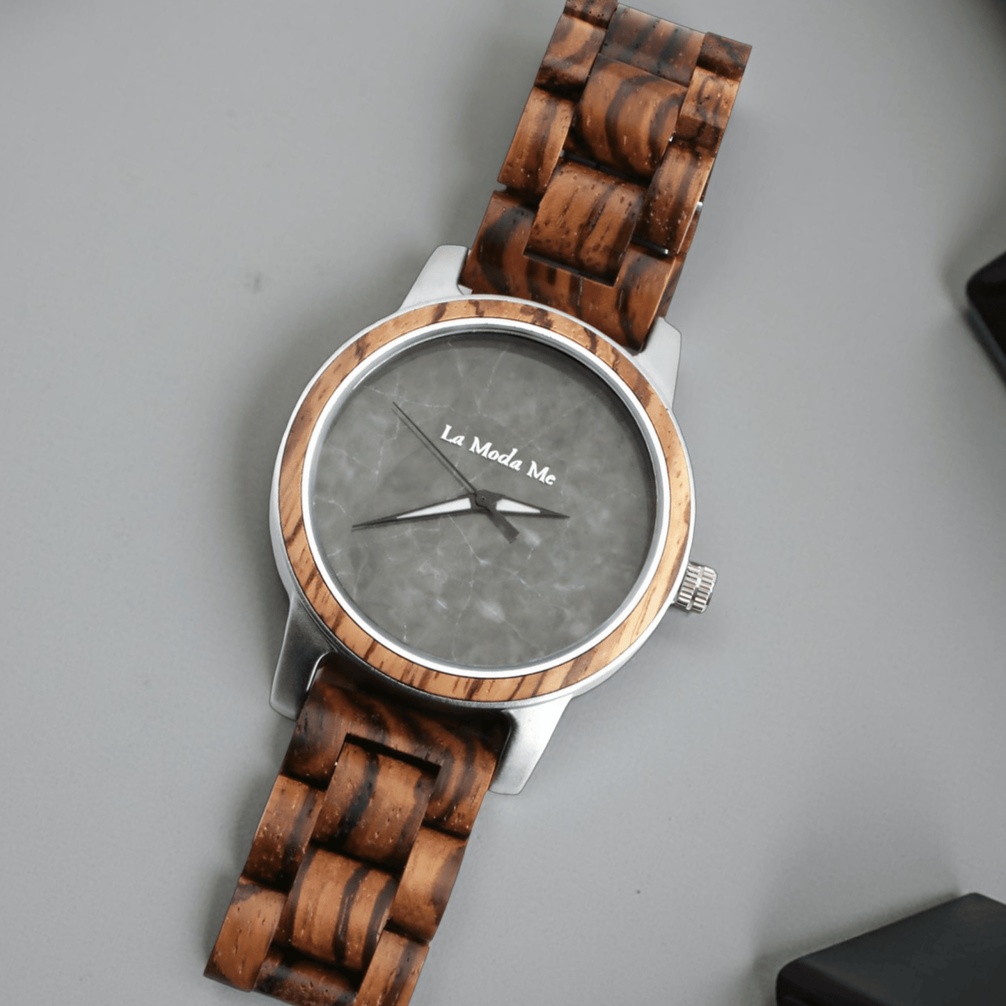Zegarek Męski - Watch Horizon - Eco-Friendly Walnut Wooden Timepiece