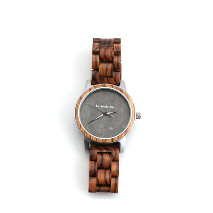 Zegarek Męski - Watch Horizon - Eco-Friendly Walnut Wooden Timepiece
