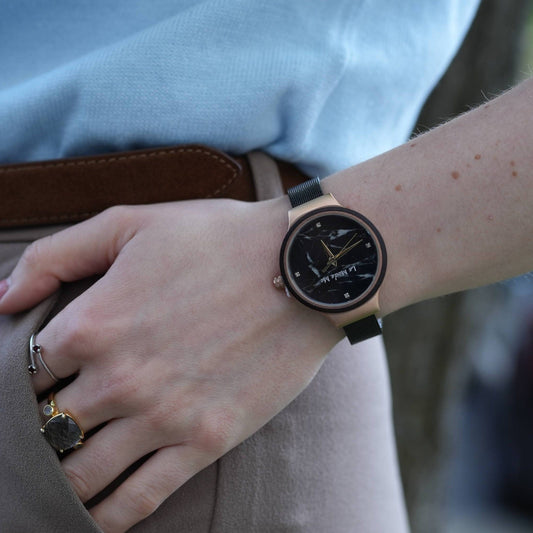 Watch Stellar Marble Dial - Eco-Friendly Elegant Women's Watch-1