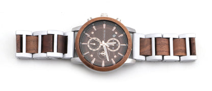 Watch Timberline Brown - Eco-Friendly Wooden Timepiece-4