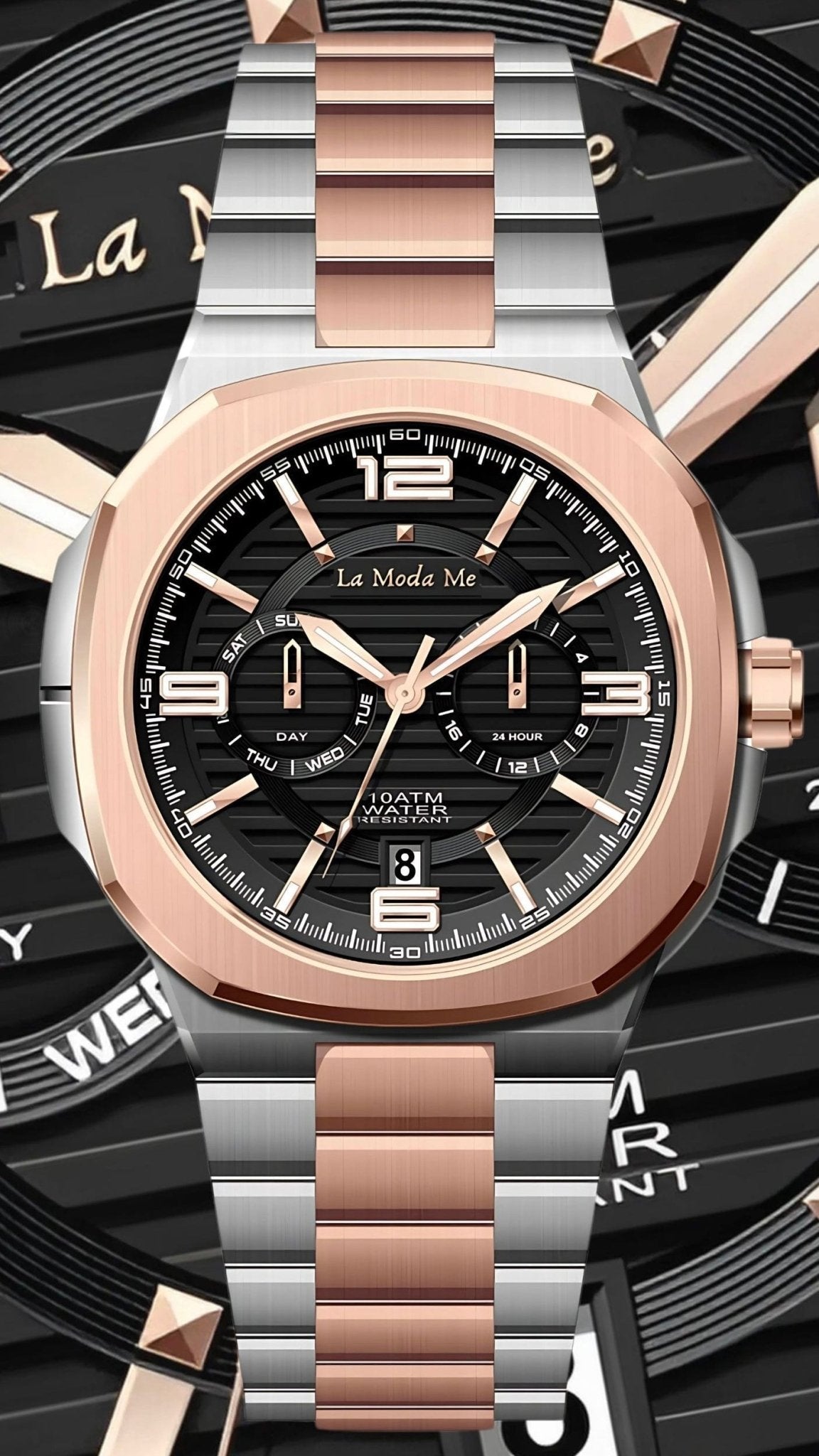 Valhal-G Two-Tone Edition Watch - Premium Luxury Timepiece-3