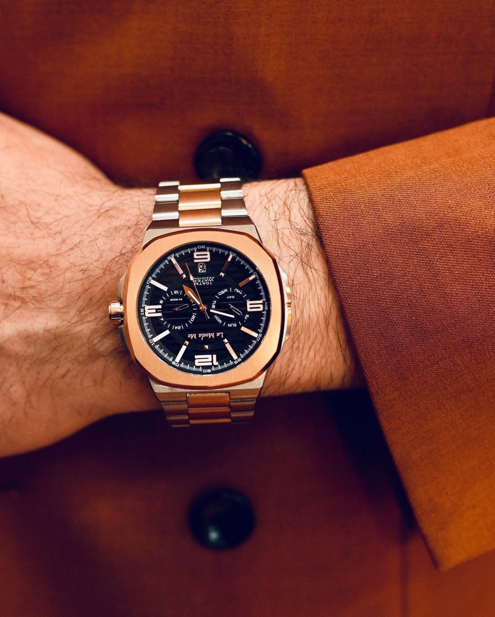 Valhal-G Two-Tone Edition Watch - Premium Luxury Timepiece-2