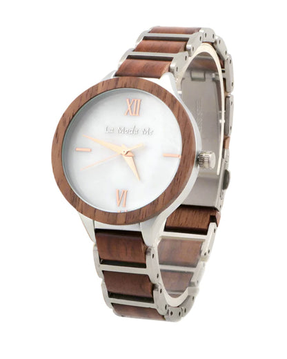 Zegarek Damski - Watch Vita - Eco-Friendly Walnut & Alloy Elegant