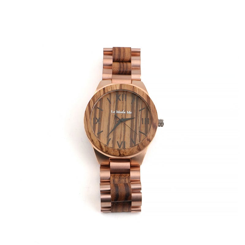 Watch VLUX Ebony - Eco-Friendly Luxury Wooden Timepiece-2