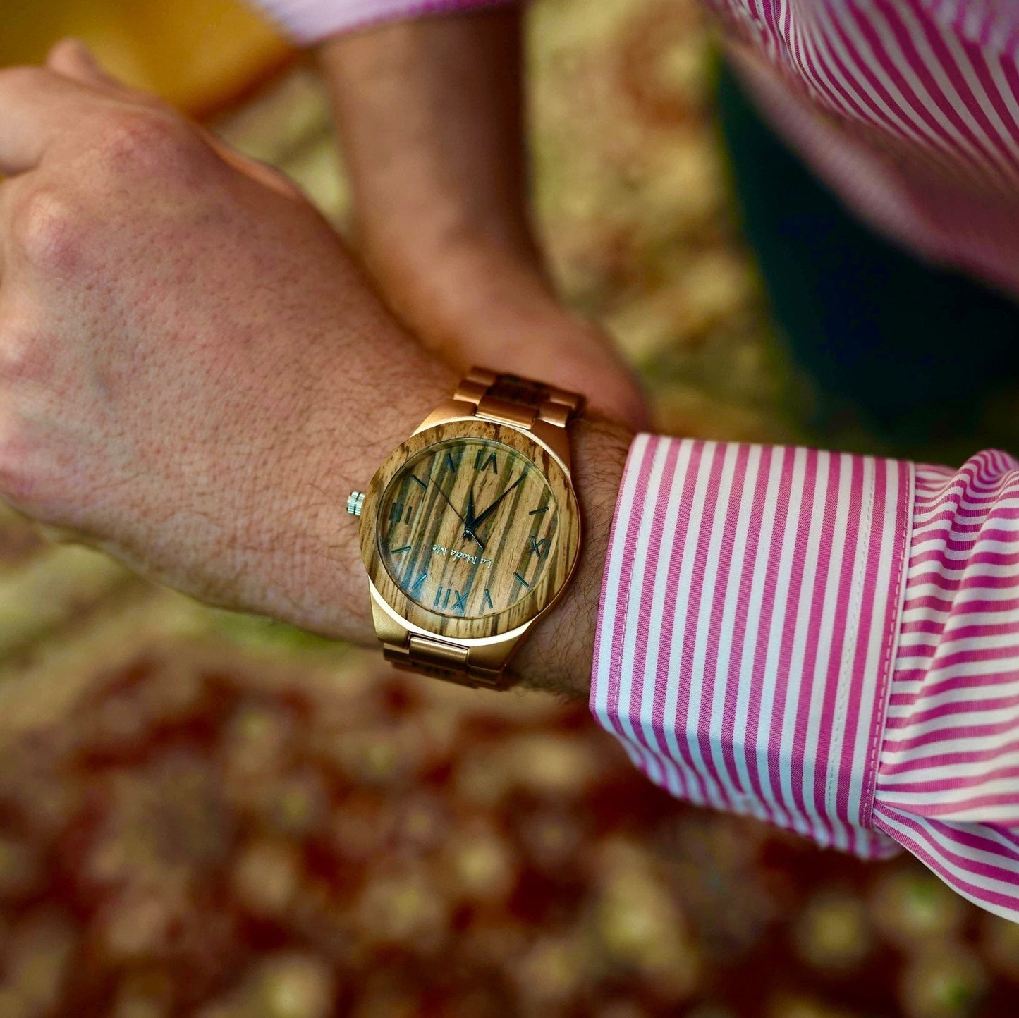 Watch VLUX Ebony - Eco-Friendly Luxury Wooden Timepiece-3