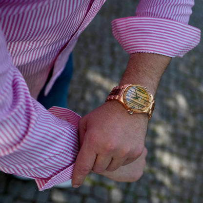 Watch VLUX Ebony - Eco-Friendly Luxury Wooden Timepiece-4